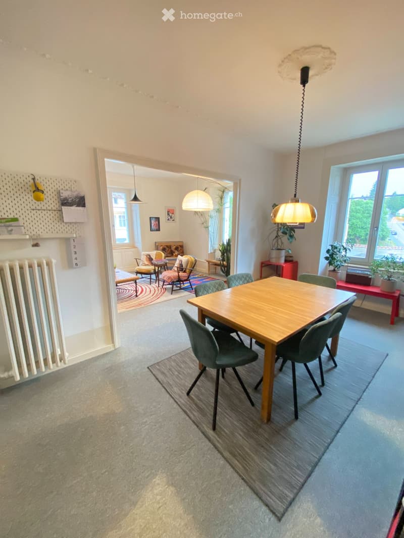Grande chambre dans coloc de 4 ch./5pers./2 SDB. (2)