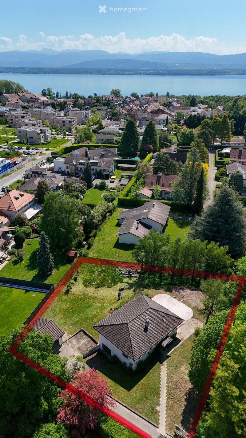 Villa jumelle en pignon - Crans (VD) -permis en force (2)