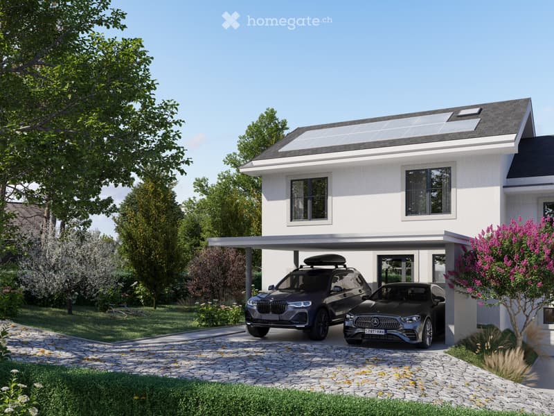 Villa jumelle en pignon - Crans (VD) -permis en force (4)