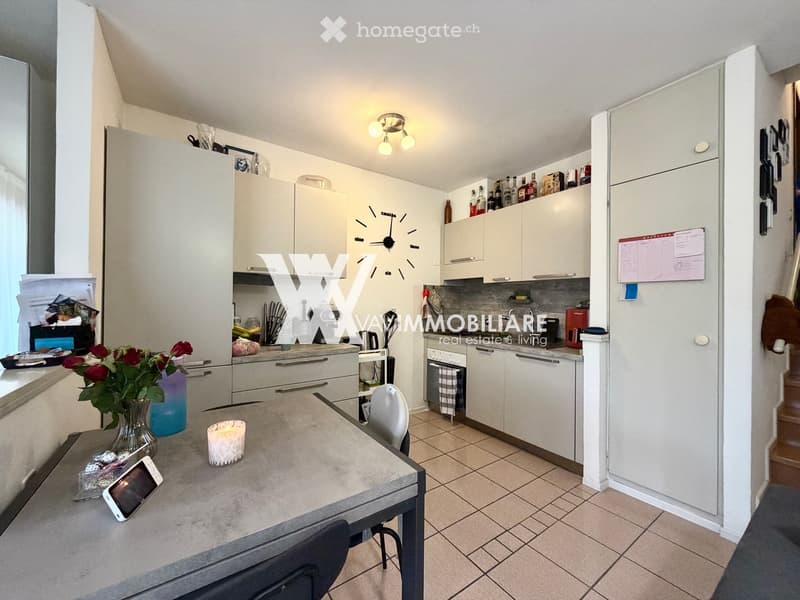 BALERNA: APPARTAMENTO 2.5 LOCALI CON VISTA NEL VERDE (3)