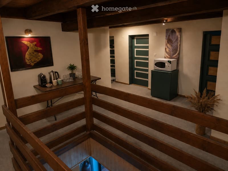 Chambre meublée tout confort à louer  Les Bois (JU) (5)