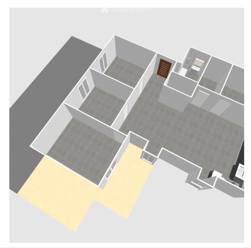 5.5 pièces de 125 m² avec terrasse de 120 m² et garage (2)