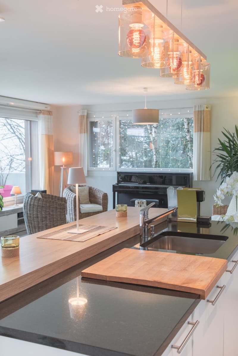 MAGNIFIQUE APPARTEMENT AVEC VUE EGLISE ET VILLAGE D'ARBAZ (4)