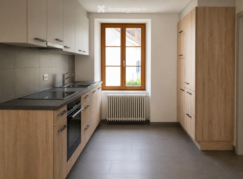 À louer Appartement 4 pièces rénové à Travers (3)