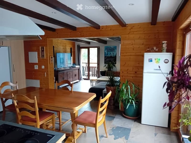 Colocation maison avec belle vue à Troistorrents (2)