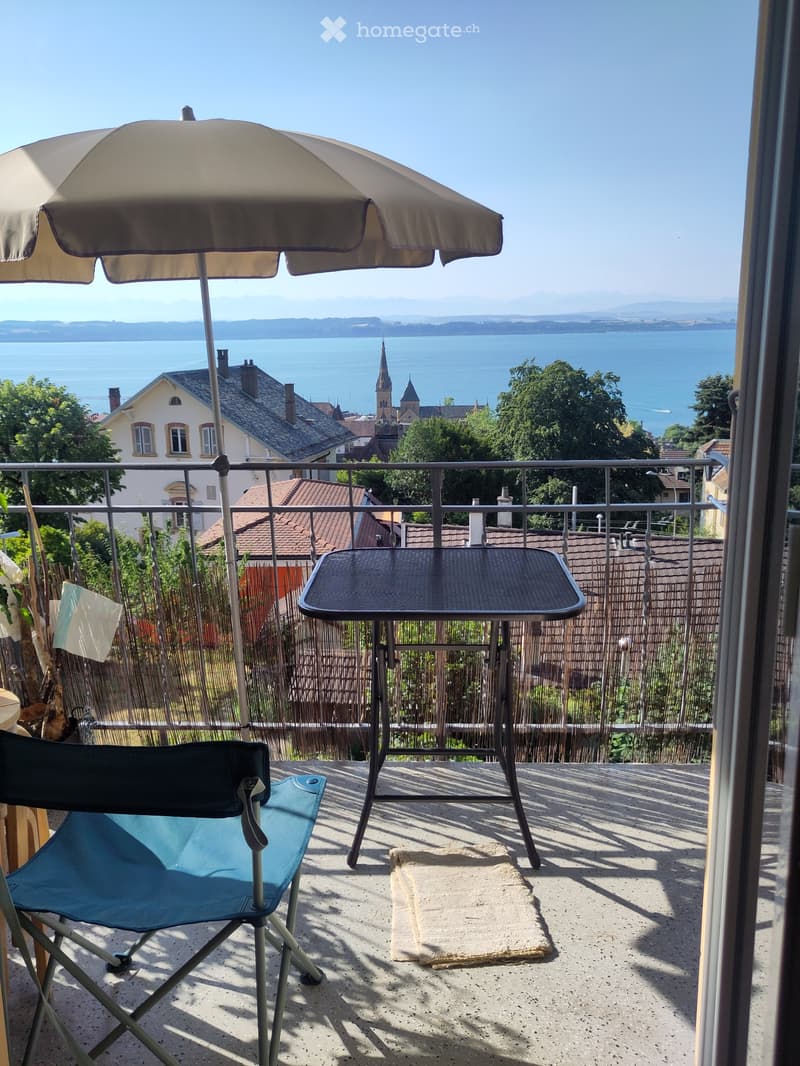 Appartement quartier rue de la côte, vue sur le lac (2)