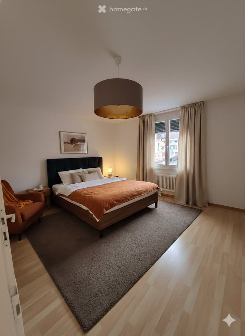 A LOUER, 4.5 PCES AVEC BALCON (3)
