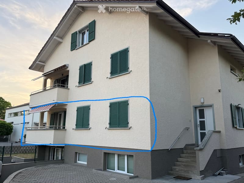 Appartement à louer 4.5 pces au rez chaussée (1)