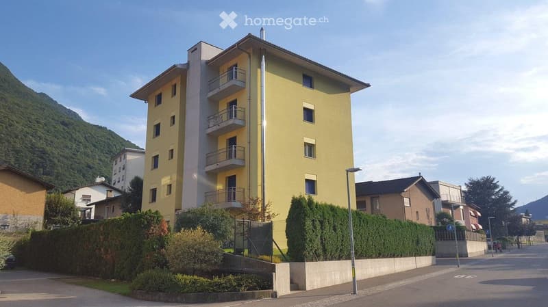 Charmante 3-Zimmer-Wohnung in Arbedo-Castione (1)