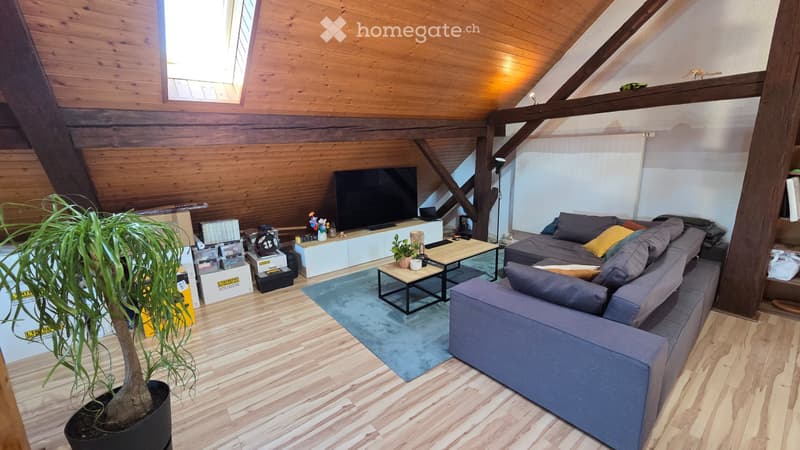 Loft lumineux à Bretigny-sur-Morrens Disponible Sept. 26 (5)