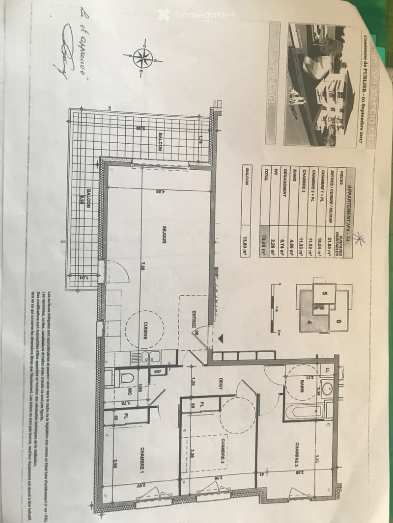 À vendre - Charmant appartement de 4,5 pièces à Publier (5)