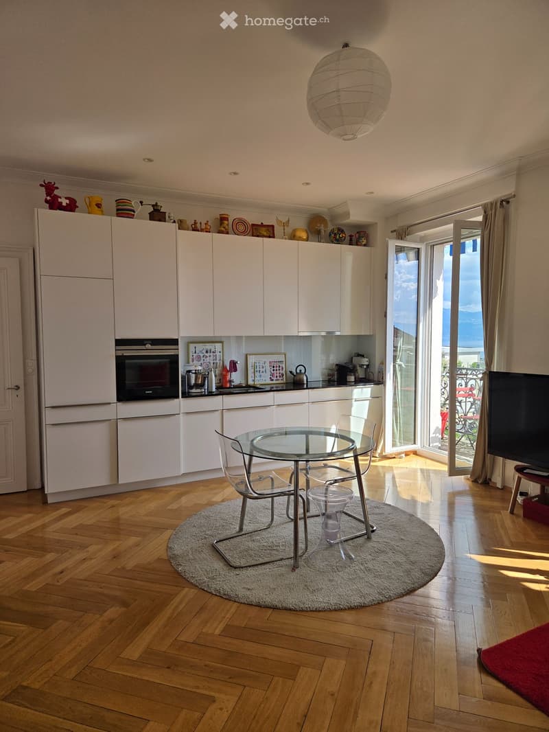 Appartement de charme avec vue sur le lac. Location. (1)