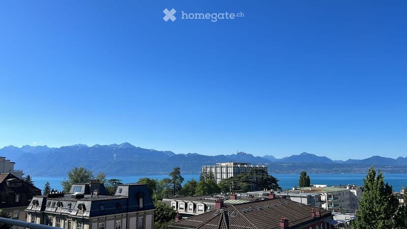 Magnifique 3.5 appartement au coeur de Lausanne + vue au lac (1)
