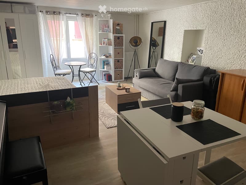 Studio ~30 m² - Centre-ville Neuchâtel - Dispo dès mi-août (2)