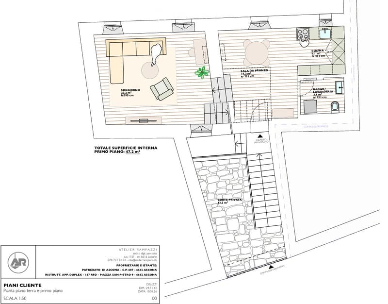 Appartamento duplex 2.5 locali in Piazza S.Pietro ad Ascona (4)
