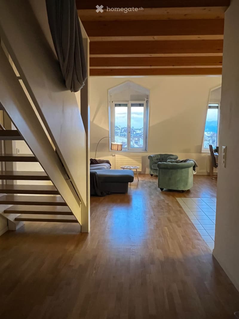 Appartement Triplex, 4 pièces Hyper-Centre de Lausanne (1)