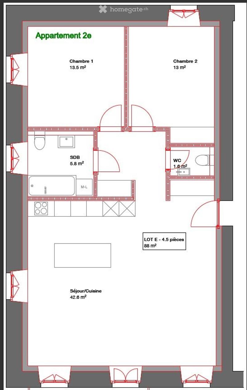Appartement 3.5 pièces lumineux avec vue panoramique (4)