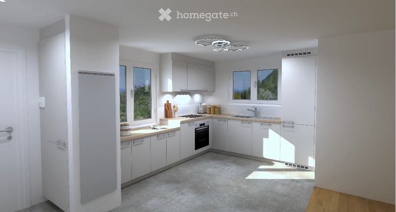 Magnifique appartement 3,5 pièces entièrement rénové (1)