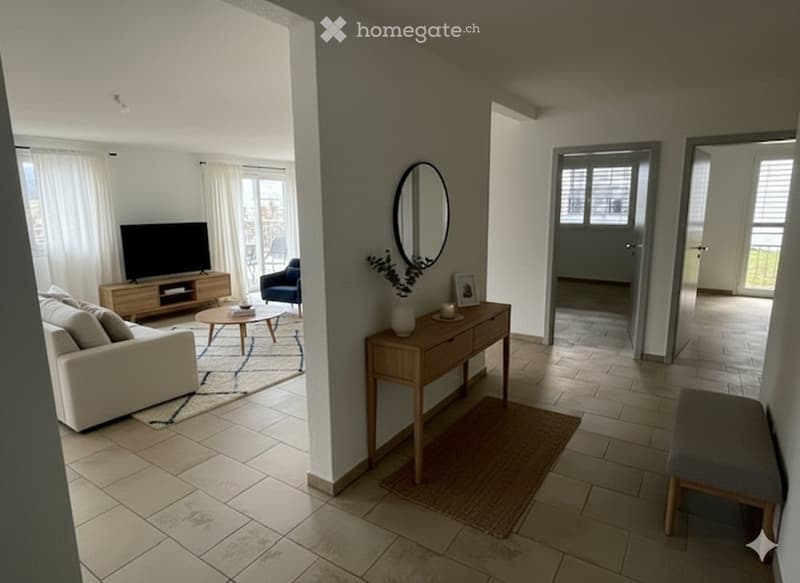 Appt 5.5 pièces + 2 parcs, terrasse, jardin (2)