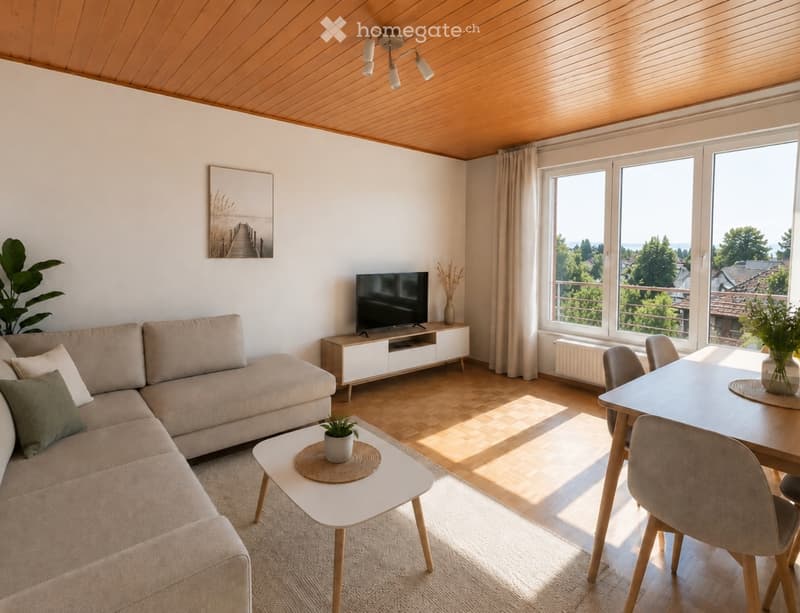 Charmant appartement de 3 pièces, St-Blaise (NE) (1)