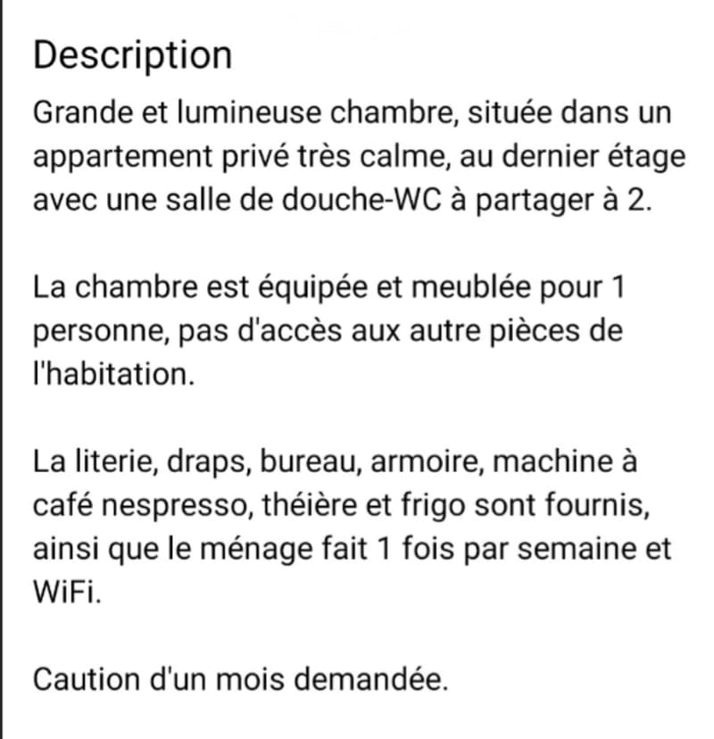 Lumineuse chambre avec lit double (3)