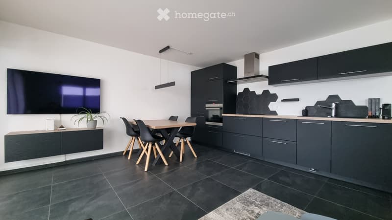 Appartement calme, rénové en 2020, vue et balcon plein Sud (1)