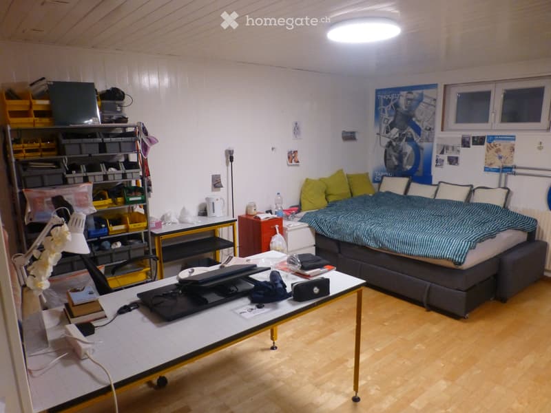 GRANDE CHAMBRE AU SOUS-SOL D'UNE VILLA (2)