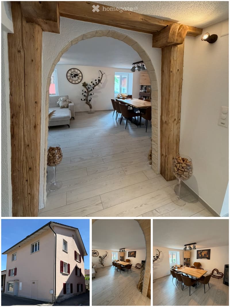 À louer maison de 200 m² au centre de Courtételle (1)