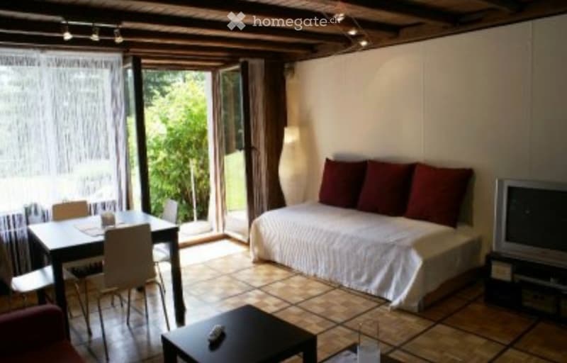 Studio à vendre Crans, ski et golf à pied (2)