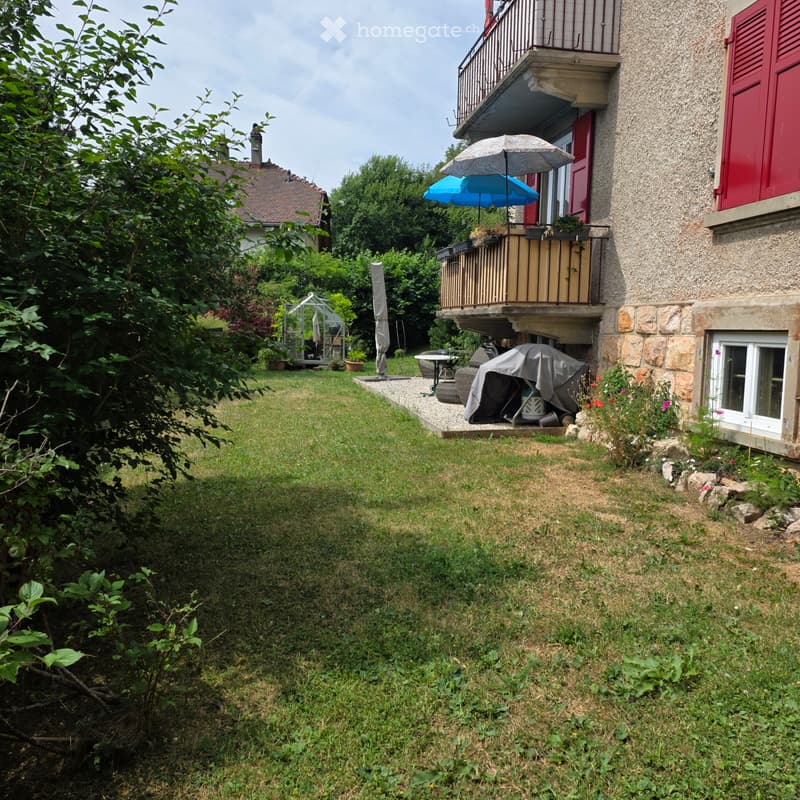 Appartement à louer - 3 pièces avec balcon et garage couvert (1)