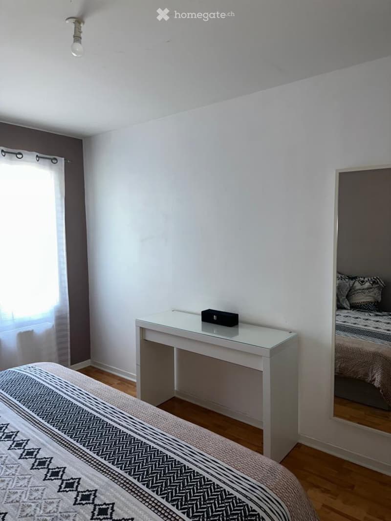 Chambre appartement Rez de jardin (1)