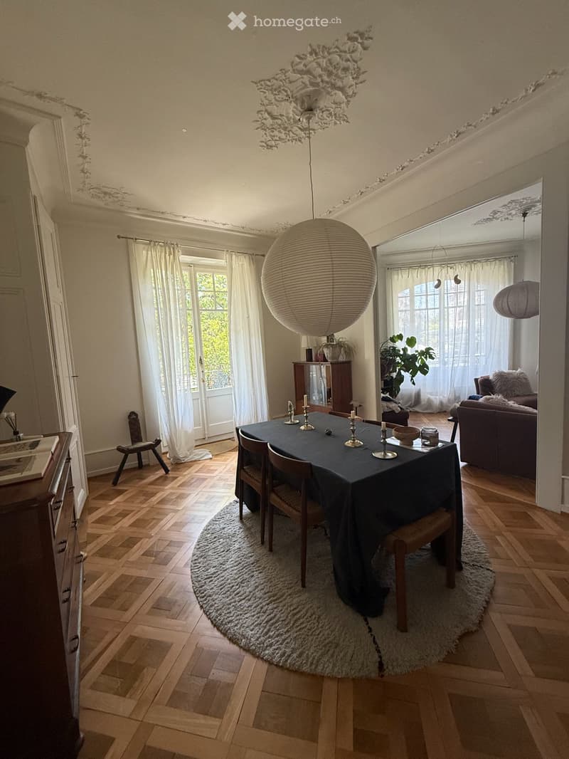 Appartement 4,5 pp avec jardin à Saint-Jean (2)