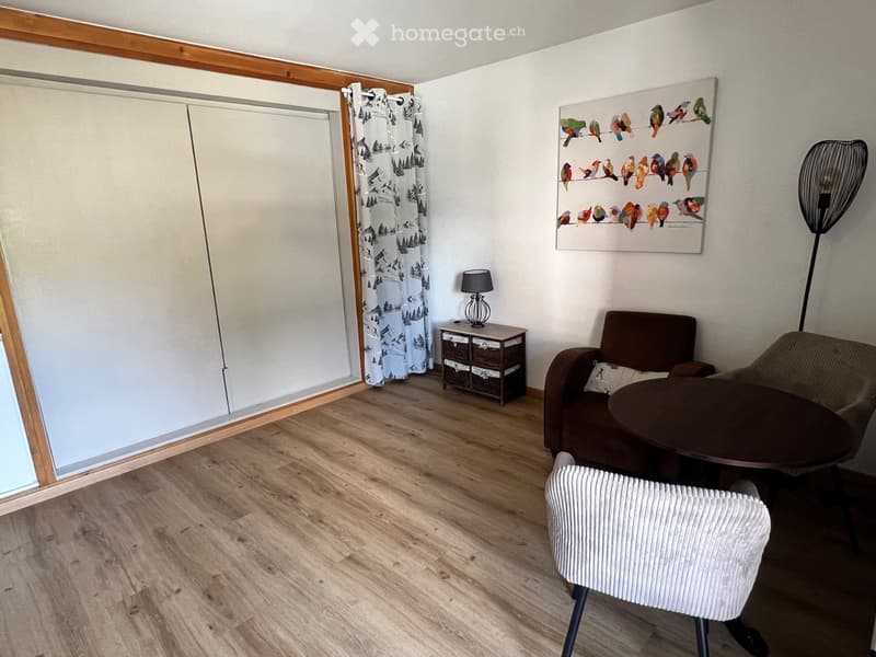 Nendaz - Studio cosy en plein centre (location annuelle) (2)