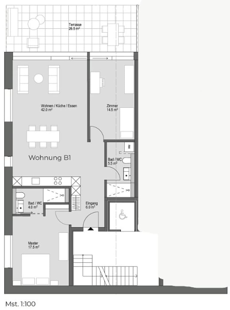 Moderne 3.5-Zimmer-Neubauwohnung mit Seeblick in Leissigen (2)