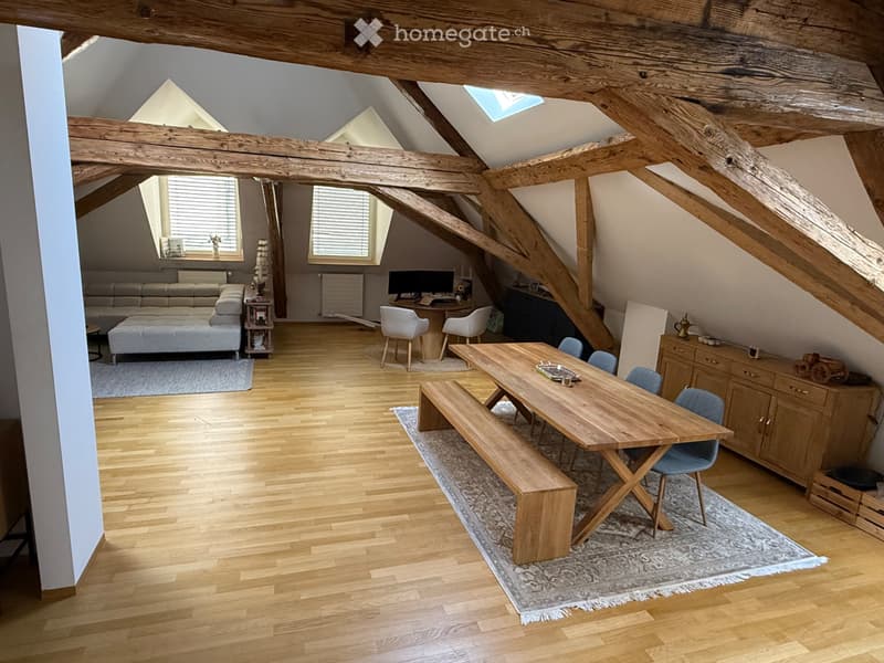 Reprise de bail Superbe loft 140 m² plein cur de Lausanne (1)