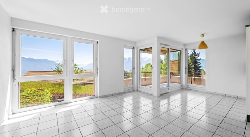 Appartement 3,5 pièces lumineux Mont-Pèlerin (1)