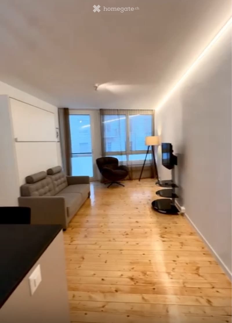 Studio entièrement meublé - Centre-ville (1)