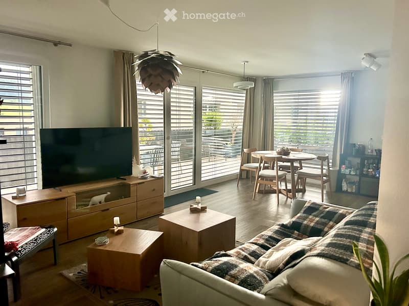 A louer - Charmant appartement meublé 3.5 pièces - Remaufens (5)