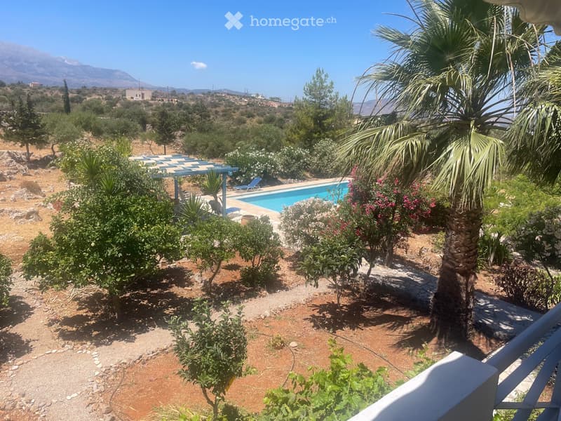 Maison de rêve en Crête, piscine, vue mer, oliviers et vigne (2)