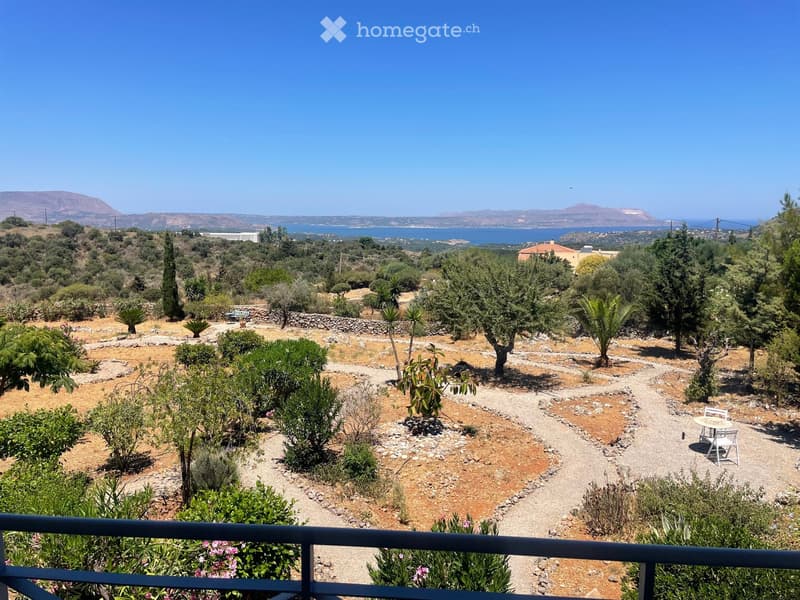 Maison de rêve en Crête, piscine, vue mer, oliviers et vigne (3)
