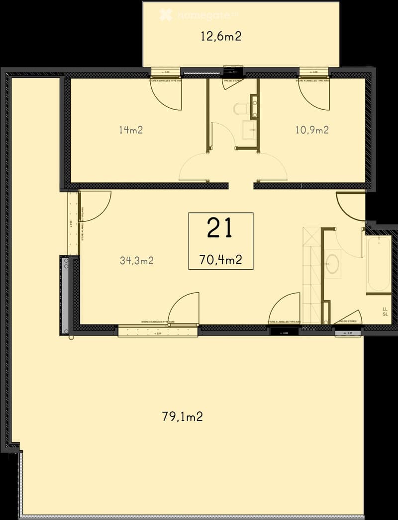 Appartement 3,5 pièces - Avenue de Derborence - 1963 Vétroz (5)