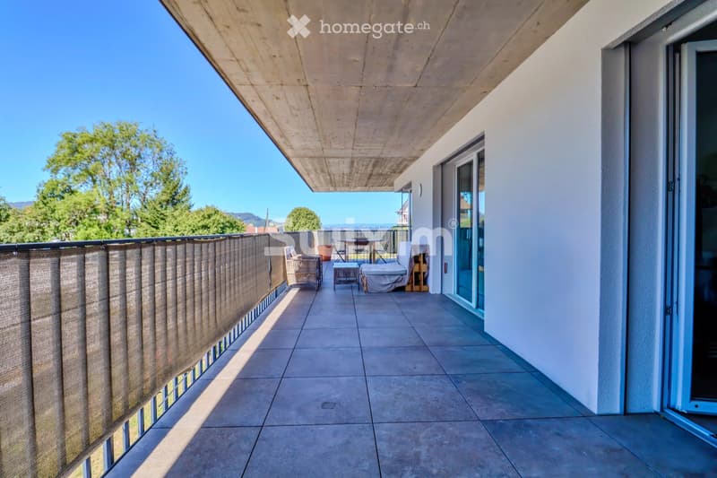 Exclusivité ! Appartement 5.5 pièces, moderne avec terrasse (1)