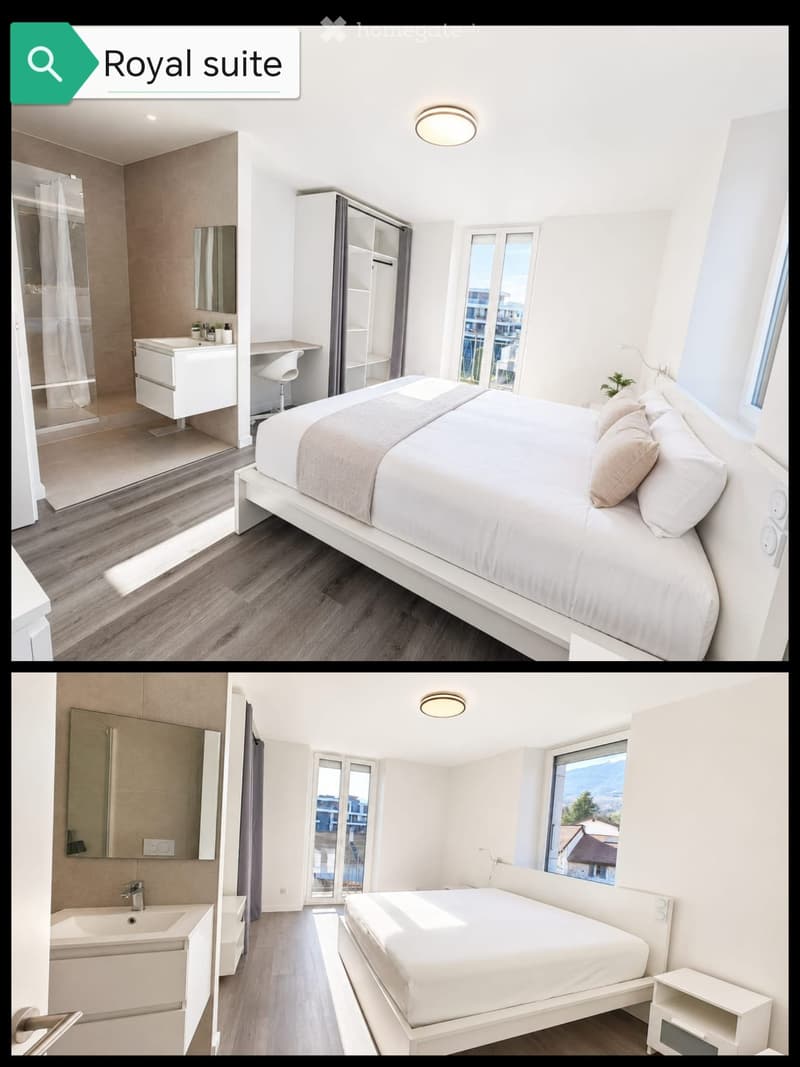Chambre style suite disponible 10 min du CERN (1)