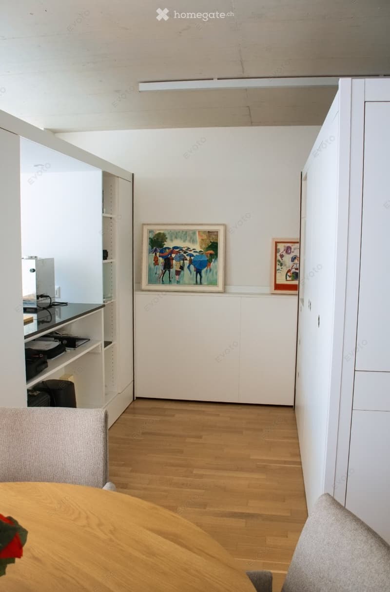 Spacieux appartement de 1,5 pièce avec balcon, proche HES-SO (2)