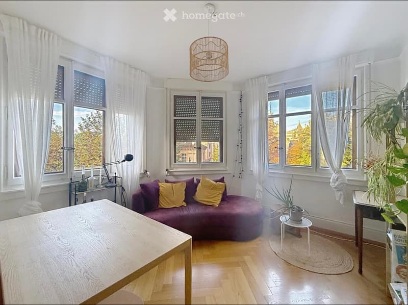 2 pièces idéalement situé en sous-location (1)