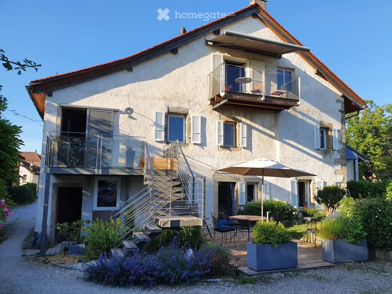 3,5 p. calme jardin/terrasse proche EPFL/transports publics (1)
