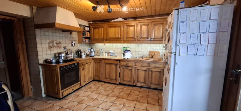 Appartement 2 étages dans chalet à louer sur Panex s/ Ollon (3)