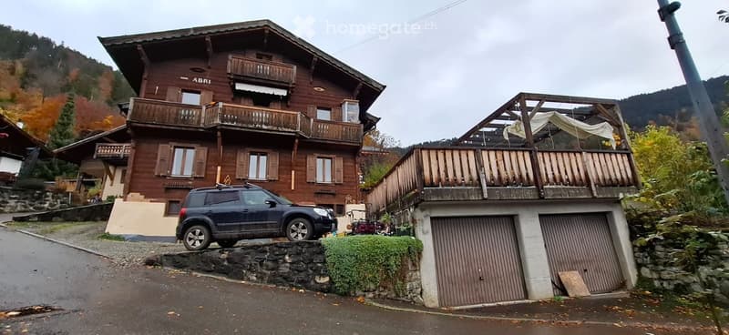 Appartement 2 étages dans chalet à louer sur Panex s/ Ollon (2)
