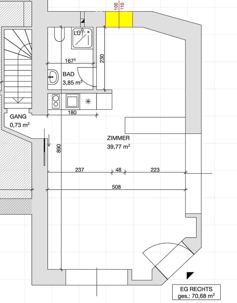 Neu renovierte Wohnung oder Büro in 4515 Oberdorf SO (2)