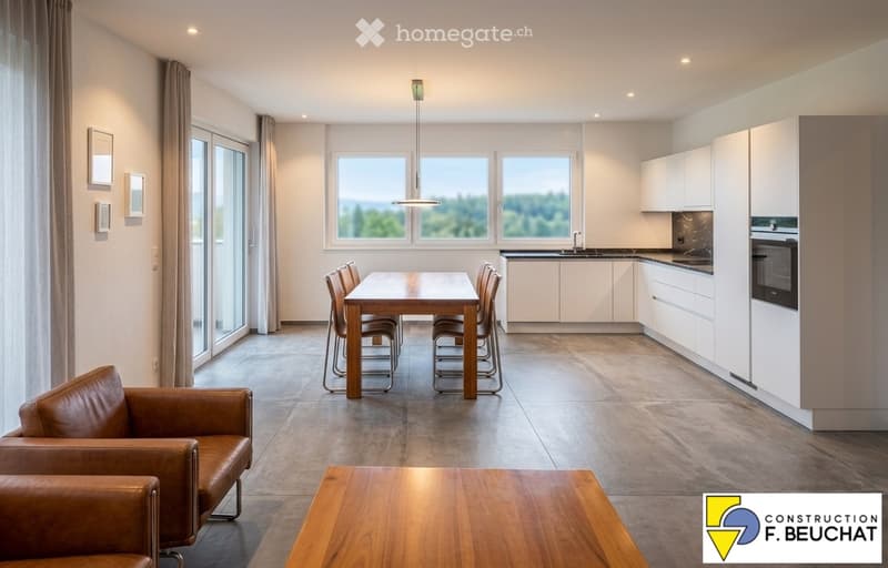 4 appartements neufs de 3½ pièces à Porrentruy (2)
